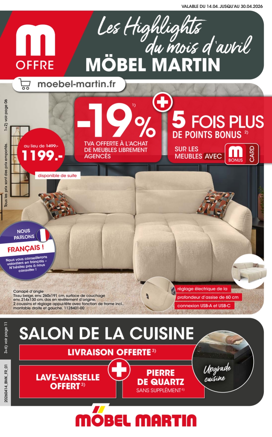 Les Highlight du mois d'avril