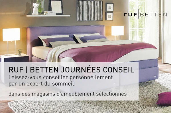 ruf | Betten Journées de conseil literie dans une sélection de magasins d’ameublement