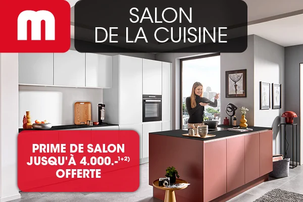 Salon de la cuisine – Profitez-en jusqu’au 30.09. !