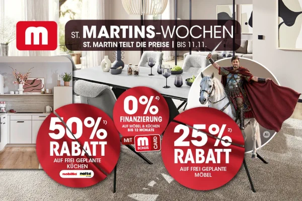 St. Martins-Wochen bei MÖBEL MARTIN