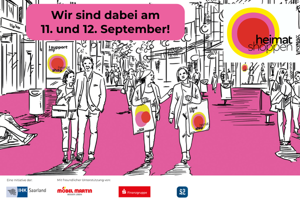 heimat shoppen – wir sind dabei am 11. und 12. September!