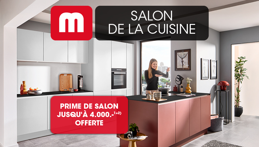 Salon de la cuisine – Profitez-en jusqu’au 30.09. !