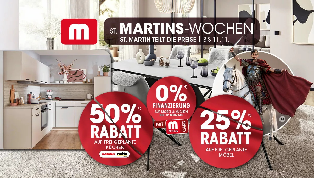 St. Martins-Wochen bei MÖBEL MARTIN
