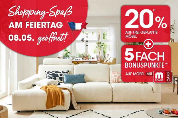 Shopping Spass am französischen Feiertag - 08.05.2026