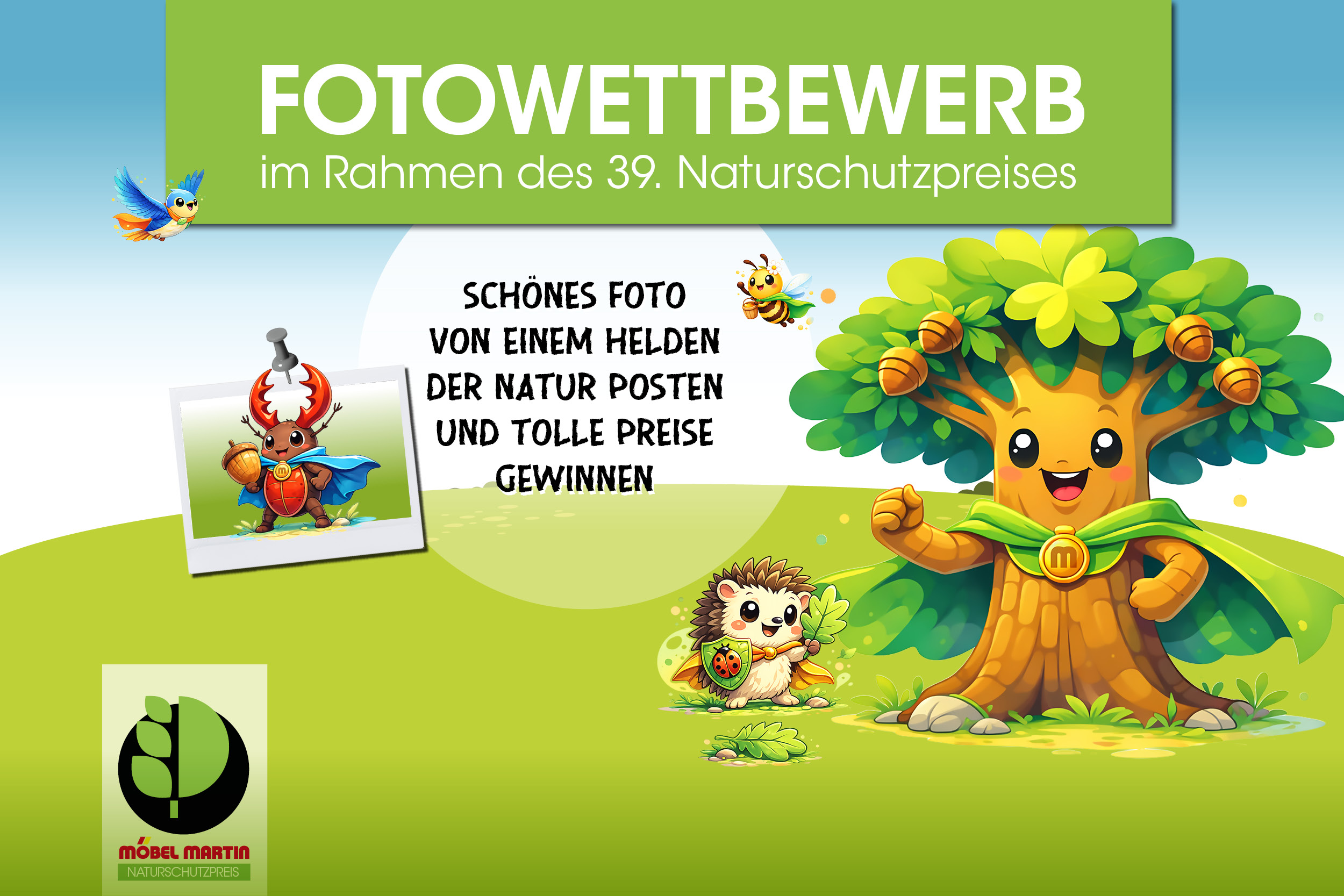 Fotowettbewerb im Rahmen des 39. Naturschutzpreises